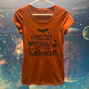This girl loves Halloween tshirt